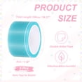thumbnail image 2 of Uxcell Nano Tape 1 x 39 Inch, 5 Pcs Double Sided Nano Bubble Tape, Adhesive DIY Arts Crafts Ball Maker, Blue, 2 of 7