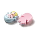 thumbnail image 2 of 100 pc Opaque Cartoon Resin Decoden Cabochons Cute Girl Mixed color 24x19x6mm, 2 of 3