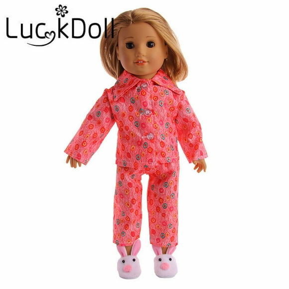 10 styles Cozy cute printed pajamas Doll Clothes Fit 18 Inch  Doll Our Generation and Journey  Doll