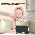 Folding Desktop Fan Usb Rechargeable Stand Student Dormitory Office