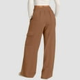 thumbnail image 5 of iHPH7 Baggy Sweatpants Women's Joggers Workout Sweatpants Women Gym Pants Women Cargo Sweatpants for Women Womens Fall Pants Baggy Cargo Pants Women Coffee XXL, 5 of 7
