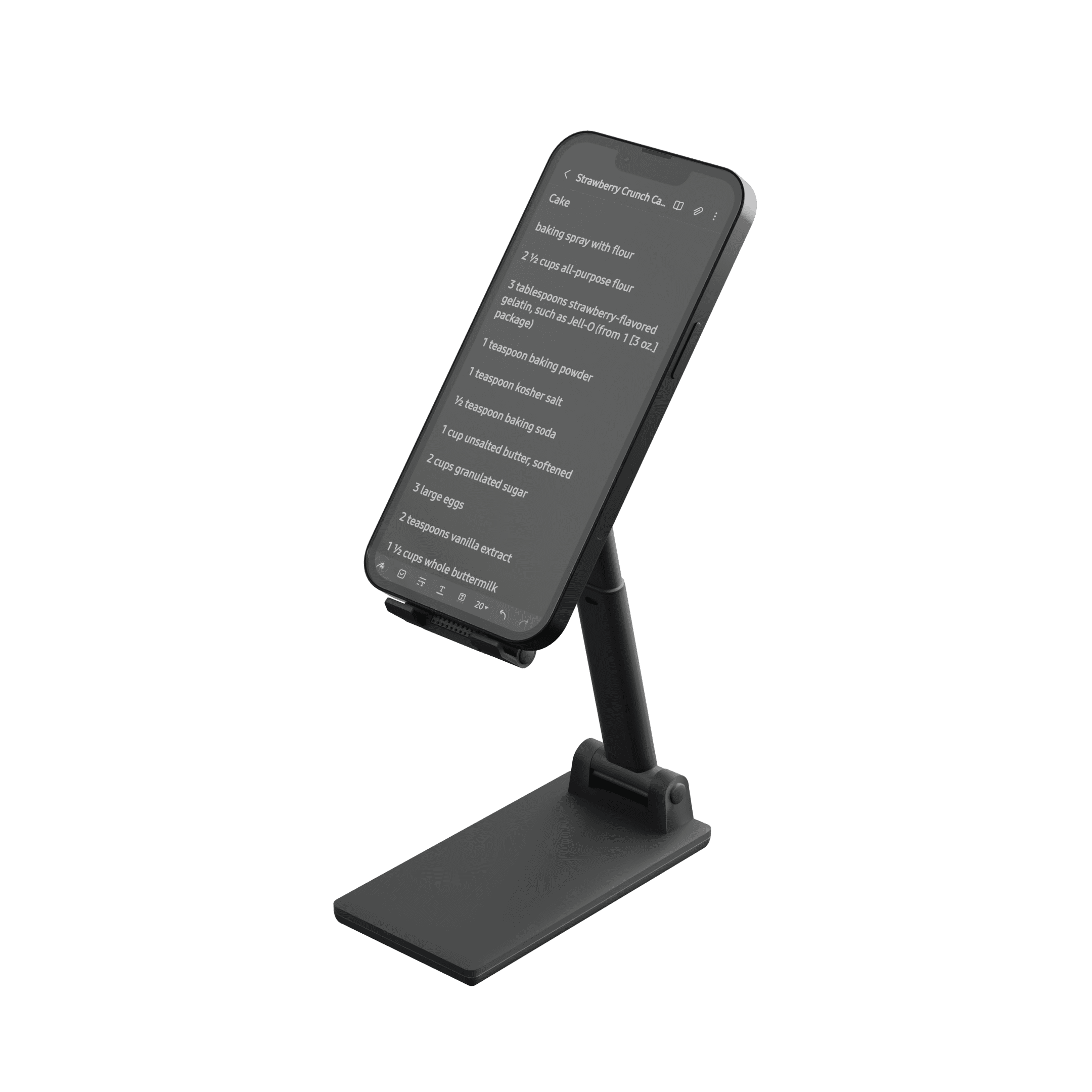Puluz Desk Stand With Phone/tablet Holder (black) PU535B
