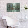 thumbnail image 5 of Luxe Metal Art 'Morning Reflections' by Silvia Vassileva, Metal Wall Art, 24"x16", 5 of 8