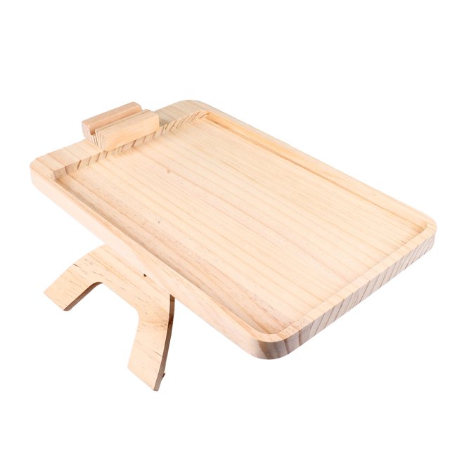 Plateau de Bras de Canapé, Support Rotatif pour Accoudoir de Canapé Clip pour Famille