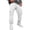 White_002, variant on Men's Casual Cargo Sweatpants Fleece Lined Drawstring Elastic Waist pants Lightweight Workout Joggers Athletic Pants with Multi Pockets Light Blue XXL