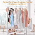 thumbnail image 5 of Jetcloudlive love Tank Top Hanger Camisole Hanger Wooden with 24 Metal Hooks 360 Degrees Rotation Strappy Dress Hanger Multipurpose Hanger for Home Closet Wardrobe Dormitory,Black, 5 of 9