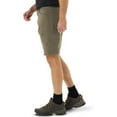 thumbnail image 4 of Wrangler Authentics Men's Performance Comfort Flex Cargo Short, Morel, 38, 4 of 6