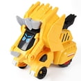 thumbnail image 2 of ABS Transformación automática niños juguete vehículo vehículo interior parque al aire libre balcón jugar automoblie cumpleaños regalo de navidad juguetes de regalo amarillo Kearding FN001303-04, 2 of 6