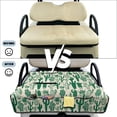 thumbnail image 6 of Yuyamidu Green Cactus Golf Cart Seat Covers for 2 Seats, Soft Golf Cart Seat Towel with Front Pockets Club Car Accessories Comfortable and Protect Your Golf Cart Seat, 6 of 8