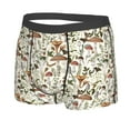 thumbnail image 2 of Wukai Mushroom Garnish Print Men’s Underwear Breathable Boxer Briefs,&nbsp;Moisture Wicking & Breathable-XX-Large, 2 of 7
