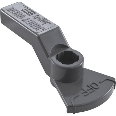 Zodiac 1301+ Handle Jandy NeverLube Valve Gray CPVC