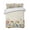 Beige, variant on Quilts Twin XL Size, Colorful Flowers Soft Comforter Bedding Set for Bed, Spring Botanical Wild Florals Herbs Lightweight Quilted Bedspread with Pillow Cover(2 Pieces) for All Season, 68x98 Inch