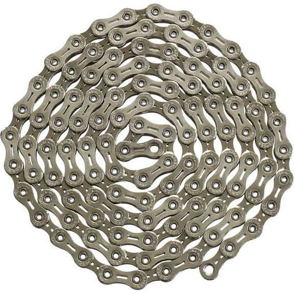 YBN Nickel Plated Chain - 11-Speed, 116 Links, Silver