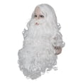 thumbnail image 3 of ITFABS Christmas Santa Wig Beard Set, Santa Claus Role Cosplay Wigs, 3 of 7