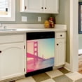 thumbnail image 3 of Golden Gate Bridge Sunset-1 Dishwasher Magnet Cover Decorative Sticker for Home Cabinet Kitchen 23" x26", 3 of 5