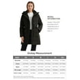 thumbnail image 5 of Orolay Womens Quilted Jacket Hooded Coats Winter Down Jacket Thickened Coat Black M, 5 of 5