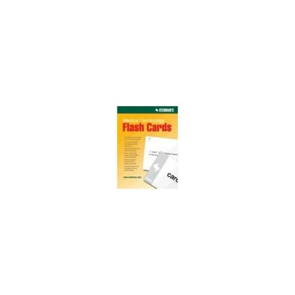 Pre-Owned Stedman's Medical Terminology: Flash Cards Paperback