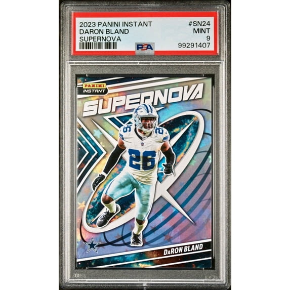 DaRon Bland 2023 Panini Supernova NFL #SN-24 Football Card PSA 9 Mint