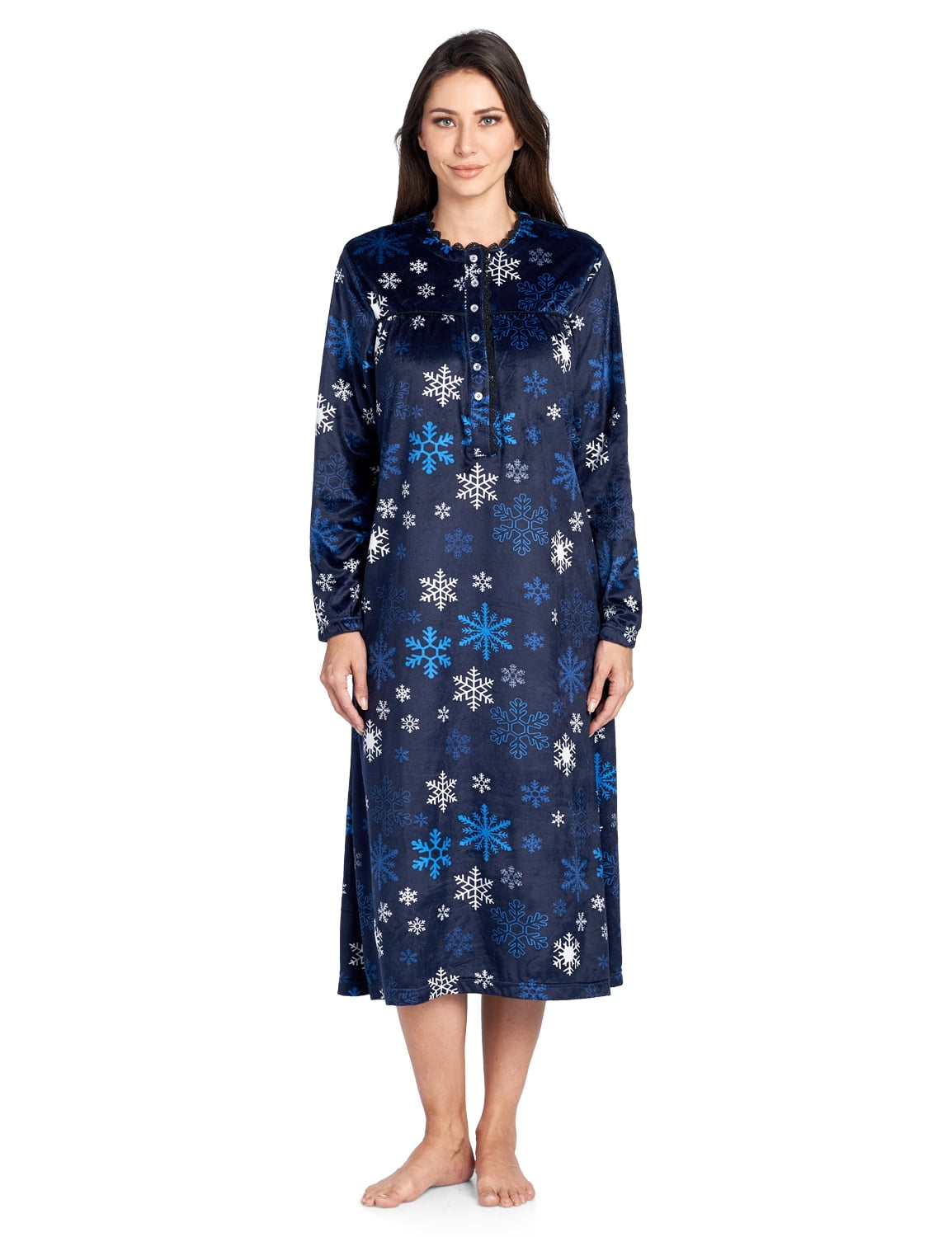 long sleeve nightgown walmart
