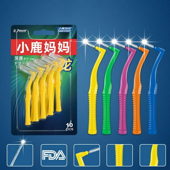 BE-TOOL 10/50Pcs Interdental Brush Deeply Cleaning Cleaners Tooth Dental Brushes Between Teeth Health