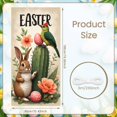 thumbnail image 2 of Bunny Theme Easter Banner Colorful Bows Bunny Backdrop Polka Dot Pattern Cute Design Happy Easter Background for Easter Party Spring Celebration Photo Backdrop, 2 of 9