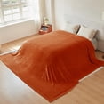 thumbnail image 2 of Manta de forro polar extragrande COOVA, 305 x 350 cm, naranja, 2 of 5