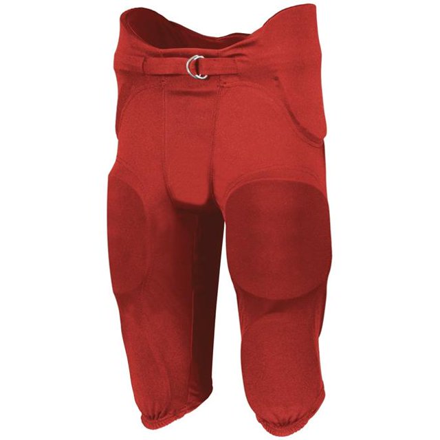Pantalon de Protection 7 Pièces Intégré pour Adulte&44; True Red - Petit