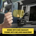 thumbnail image 6 of Scosche MagicMount MS 5-in-1 MagSafe Car Phone Mount Back of Screen Dash or Vent Mount SMS2ODVR-SP, 6 of 12