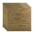 thumbnail image 1 of FASÄDE Dunes Decorative Vinyl 2ft x 2ft Lay in Ceiling Panel in Copper Fantasy (5 Pack), 1 of 5