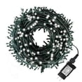 thumbnail image 3 of Guirnalda de luces LED de alambre verde para exteriores, 20 m, 50 m, 100 m, para árbol de Navidad, 8 modos, resistente al agua, para fiestas en el jardín, 3 of 5