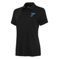 thumbnail image 2 of Women's Antigua Black St. Louis Blues Reprocess Polo, 2 of 3