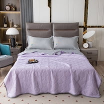 Quilts Queen Size Clearance maho Summer Cooler Quilt for Hot Sleepers and Night Sweats, Cooler Comforter - Double Sided Cold Effect Blanket Cooler Fiber,Ice Blanket for All-Season Lightweight