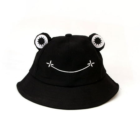 

nsendm Cute Baby Kids Animal Girls Sun Baby Cap Boys Hat Hat Bucket Toddler Baby Care Hats Boys 3-6 Months Hat Black One Size