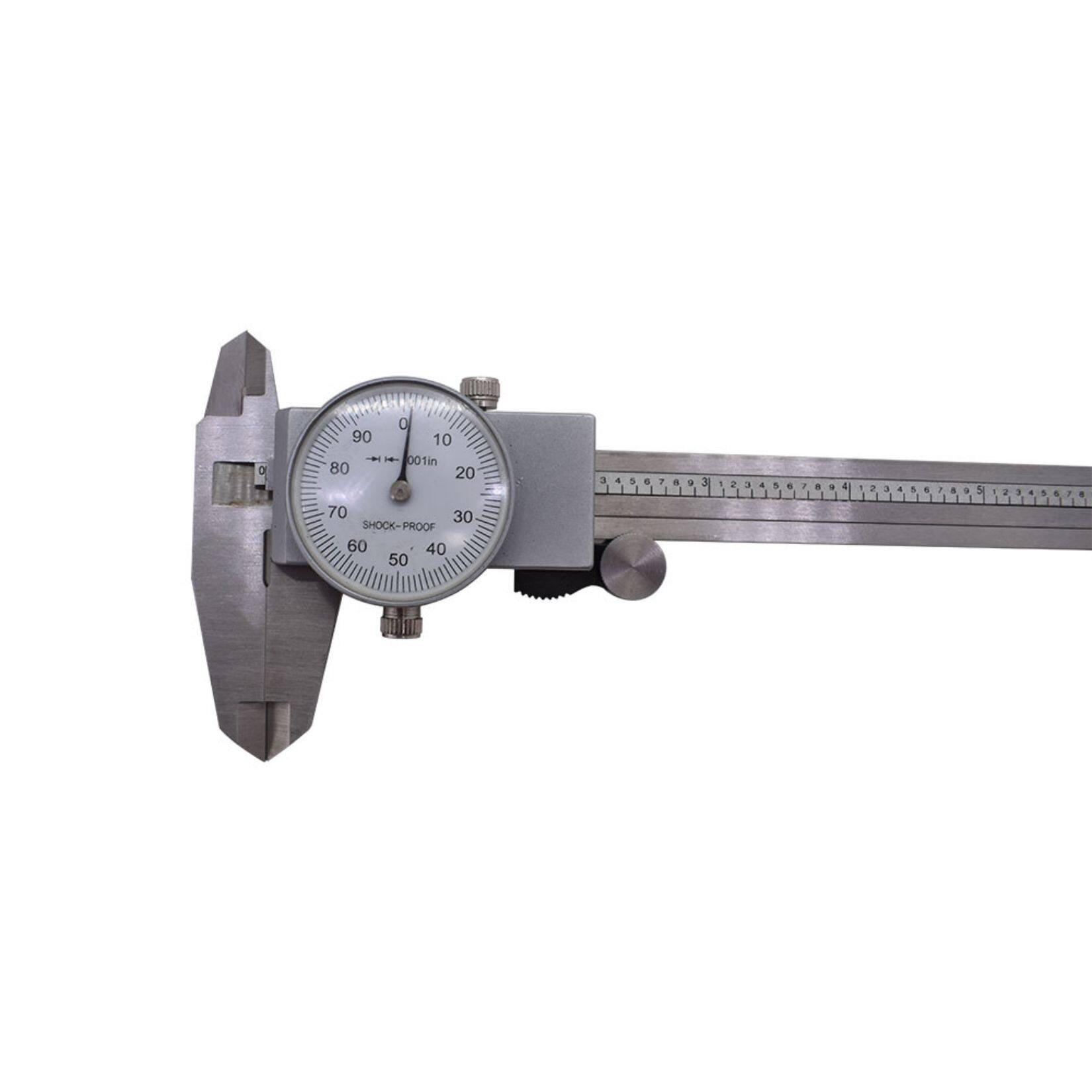 6 inch Digital Caliper 0.001" Stainless Steel Shockproof 4-Way Measurement with Plastic Case