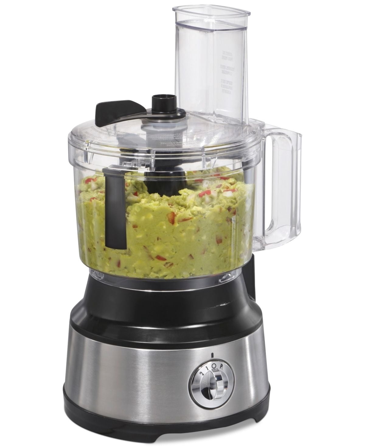 10-Cup Food Processor with Built-in Bowl Scraper and Large Feed Chute