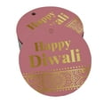thumbnail image 1 of Inkdotpot Happy Diwali Bottle Tag Real Gold Foil Favor Hang Tags 100 Pack, 1 of 1
