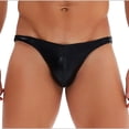thumbnail image 2 of Fridja Men's Cup Three-dimensional U Front Back Hip Raising Design Briefs Classic Multipack Panties, 2 of 5