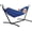 Black Frame- Blue, variant on Chenshuoo Hammocks 9FT Double Hammock with Sturdy Steel Stand and Durable Fabric, Camping Lace Hammocks Include Portable Carrying Case, 450 LBS Capacity