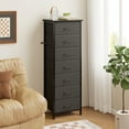 thumbnail image 2 of Fairy Black Tall Dresser with 7 Fabric Drawers, Bedroom Storage Organizer for Closet, Entryway, Hallway, 2 of 6