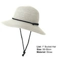 thumbnail image 7 of UDIYO Sunproof Sun Hat Sunshade Straw Wide Brim Sun Visor Cap Fashion Accessories, 7 of 7