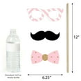 thumbnail image 5 of Big Dot of Happiness Hello Little One - Pink and Gold - Girl Baby Shower Photo Booth Props Kit - 20 Count, 5 of 6