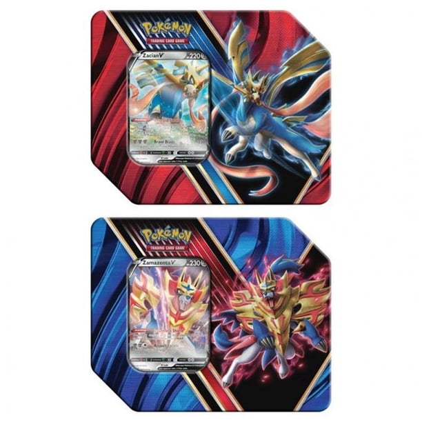 Pokemon The Pokemon Pku Pokemon Legends Of Galar Tin Card Game Walmart Com Walmart Com