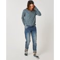 thumbnail image 4 of Carve Designs Carson Boyfriend Jeans for Women - Mid-Rise & Relaxed Fit Favorite Fade 2, 4 of 4