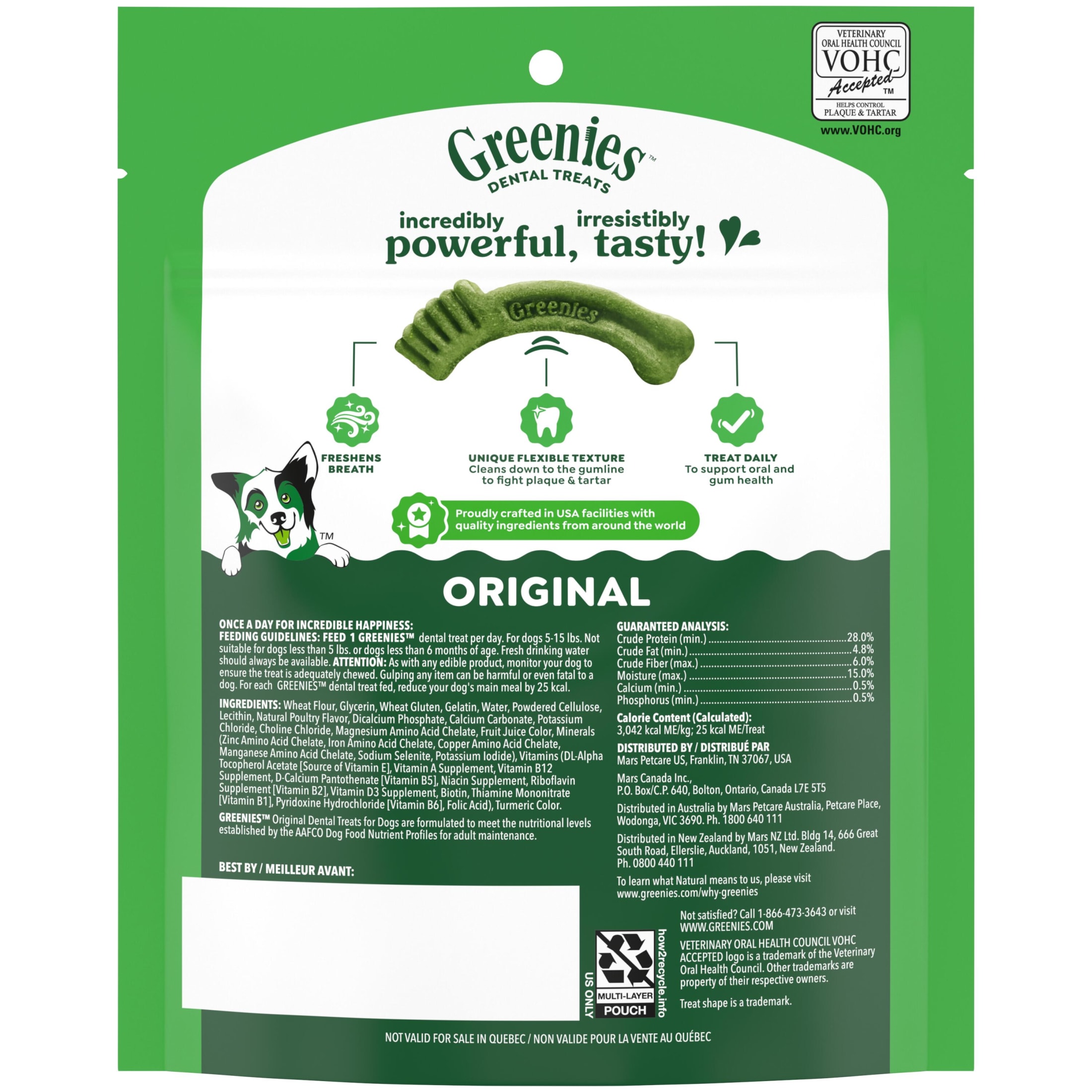 Greenies Original Teenie Dental Dog Treats, 22 Count photo 2
