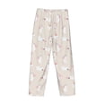 thumbnail image 3 of Fotbe Beautiful Rabbit Men's Pajama Pants,Sleepwear Pants,Pj Bottoms Drawstring And Pockets-Medium, 3 of 7