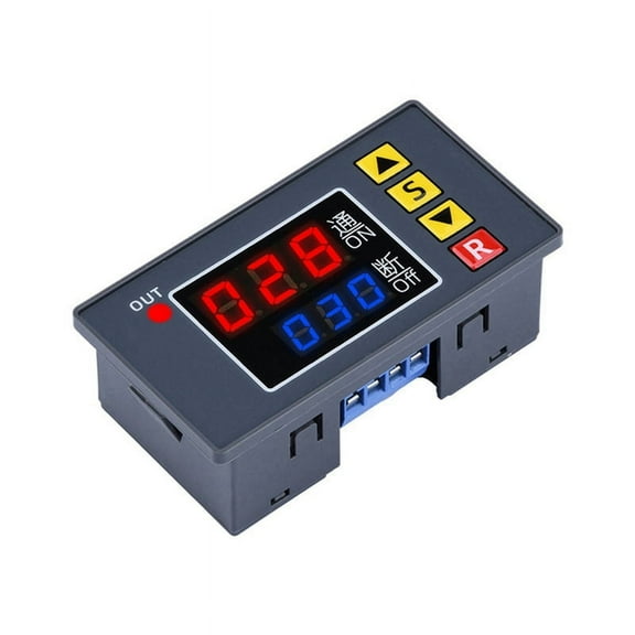 T3231 Programmable Time Controller AC 110-220V 2200W Dual LED Display Digital Relay Delay Switch