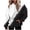 White, variant on Ashirexll Womens Long Sleeve Tops, Womens Hoodies Pullover, Fall and Winter Gradient Print Hooded Long Sleeve Pocket Sweatshirt