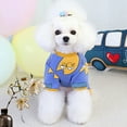 thumbnail image 6 of Dog Pajamas Flannel Dog Onesie Warm Pet Clothes Soft Dog Pjs Dog Apparel Dog Jumpsuit Jammies with Legs for Pet Dog Cat, 6 of 8