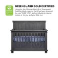thumbnail image 5 of Soho Baby Hampton 4-in-1 Convertible Crib, Canyon Gray, GreenGuard Gold Certified, 5 of 6