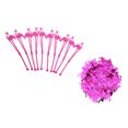thumbnail image 1 of Tropical 10x Flamingo Drink Tea Stirring + Table Confetti Scatter Party Decor Sunnimix Flamingo Table Confetti, 1 of 8